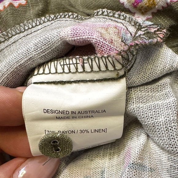 NWOT Petal + Pup Everlee Postcard Print Romper– Size XS - Picture 10 of 11